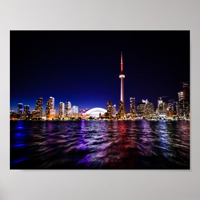 Poster toronto-698496 TORONTO CITY SCENERY LAKE SKYSCRAPE (Devant)