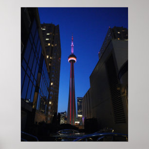 Poster Toronto Tower Night