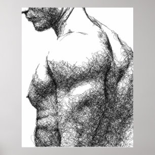 Poster Torse masculin