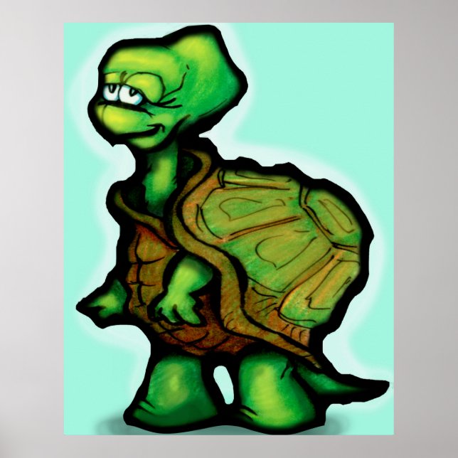 Poster Tortue (Devant)