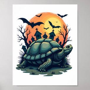 Poster Tortue Coquille de Cris