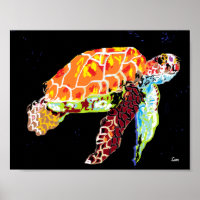 Poster : Tortue de mer