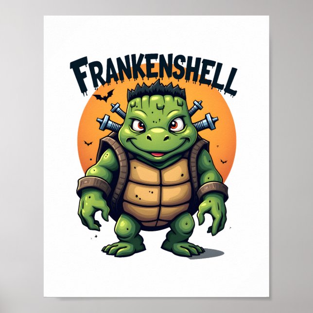 Poster Tortue franche (Devant)