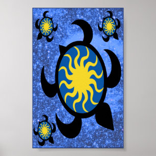 Poster Tortues de Sun