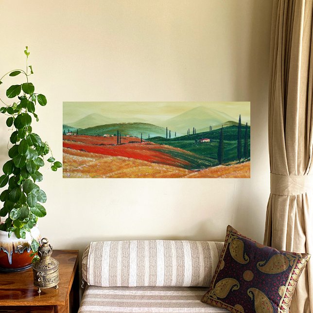 Poster Toscane (Créateur téléchargé)
