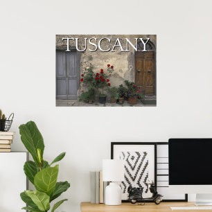 Poster Toscane, Italie   Porte toscane
