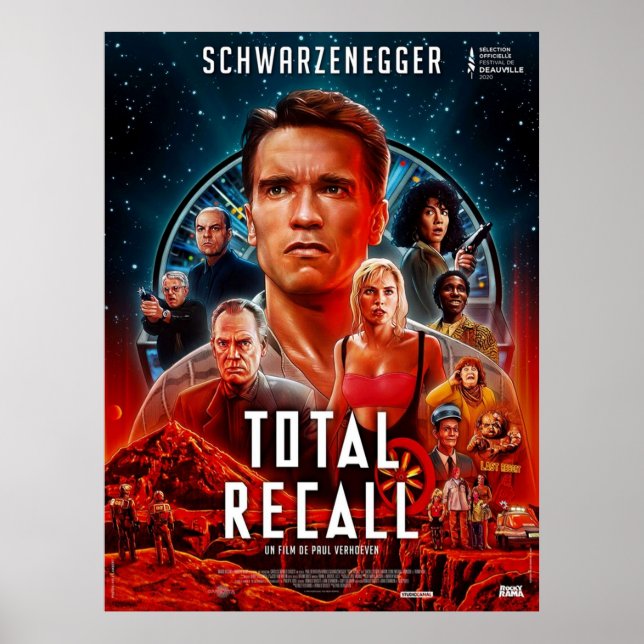 Poster Total Rappel 30e anniversaire (Devant)