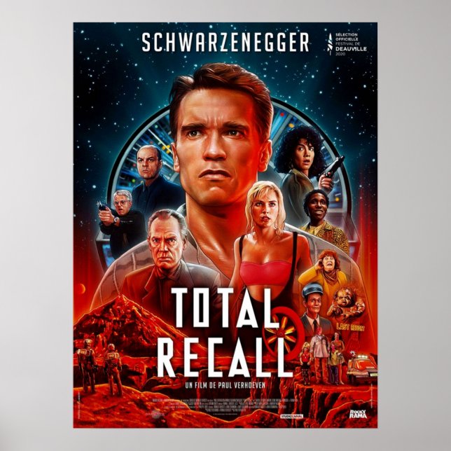 Poster Total Rappel 30e anniversaire (Devant)
