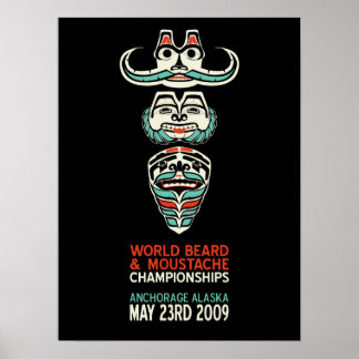 Poster Totem de barbe