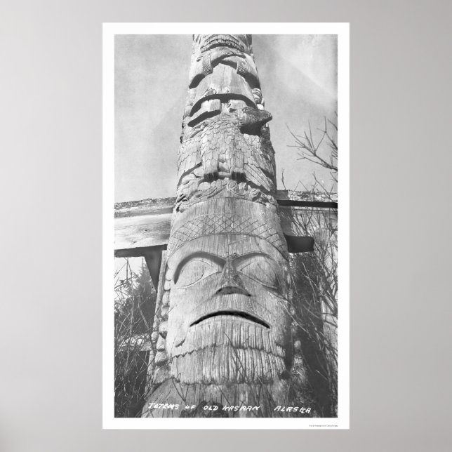 Poster Totem de l'Alaska 1912 (Devant)