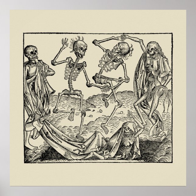 Poster Totentanz / Danse de macabre (Devant)