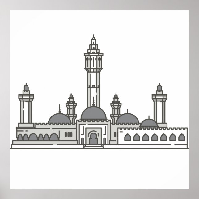 Poster touba senegal (Devant)