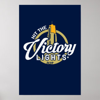 Poster Touchez Les Lumières De La Victoire