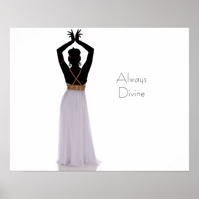 Poster toujours divin (Devant)