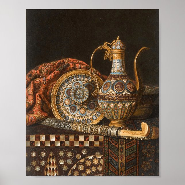 Poster Toujours la vie avec un pot de café | Max Schödl (Devant)