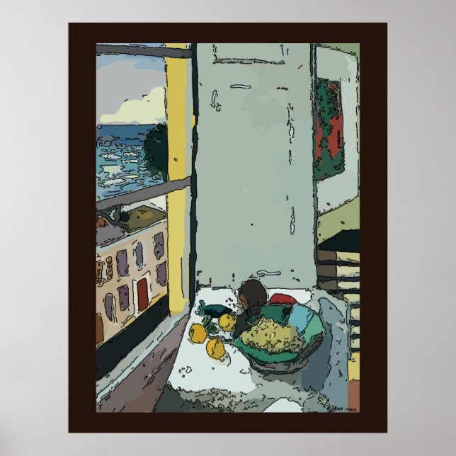 Poster Toujours la vie de la fenêtre (Devant)