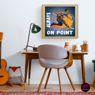 Poster Toujours sur le basket-ball