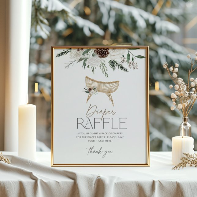 Poster Toujours vert Bébé il fait froid dehors tirage de  (Créateur téléchargé)