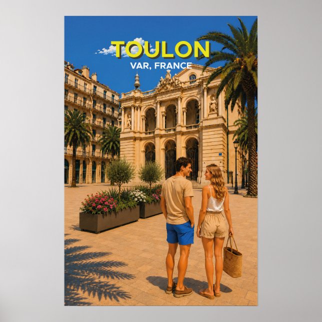Poster Toulon Opera (Devant)