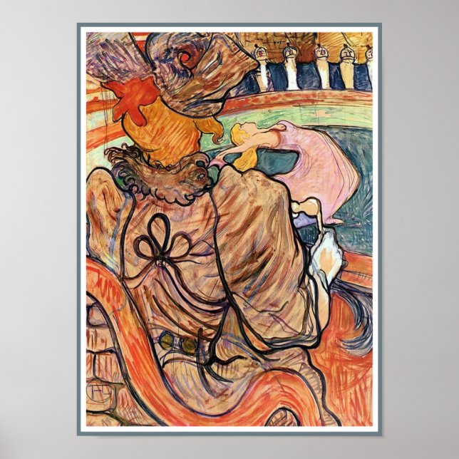 Poster Toulouse-Lautrec - Art français - Nouveau Cirque (Devant)