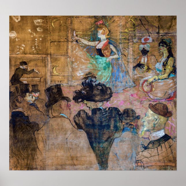 Poster Toulouse-Lautrec - Danse Maure / Les Almehs (Devant)