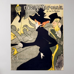 Poster Toulouse-Lautrec - Divan Japonais