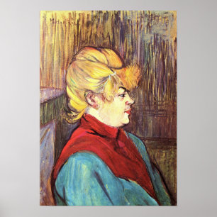 Poster Toulouse-Lautrec - Femme Maison Close 1894