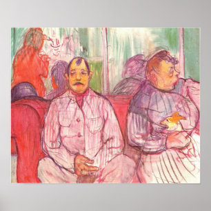 Poster Toulouse-Lautrec - Gardiens de bordels couplés 189
