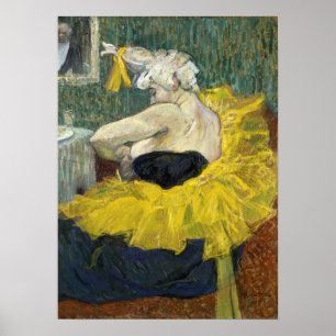 Poster Toulouse-Lautrec - Le Clown Cha-U-Kao