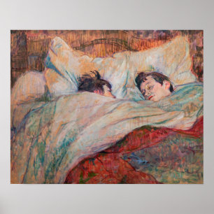 Poster Toulouse-Lautrec - Le Lit