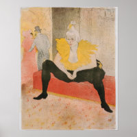 Toulouse-Lautrec - Mademoiselle Cha-u-kao Siège