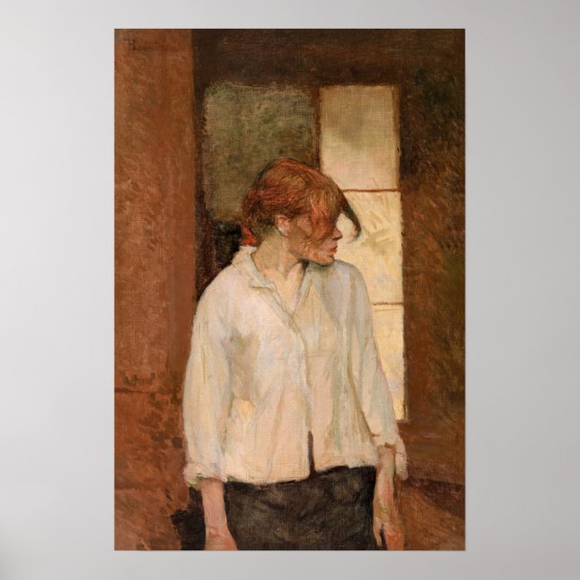 Poster Toulouse-Lautrec - Un Montrouge, Rosa La Rouge (Devant)