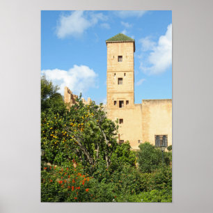 Poster Tour à Rabat, Maroc