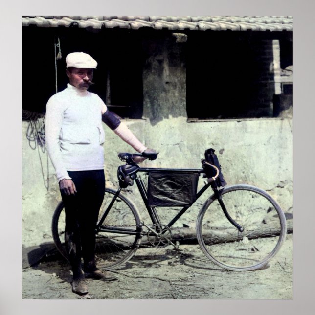 Poster Tour De France 1903 Maurice Garin Colorisé (Devant)