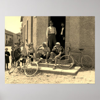 Poster Tour de France 1921 Après La Scène Temps De La Biè
