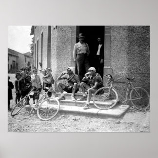 Poster Tour de France 1921 Après L'Étape Bière