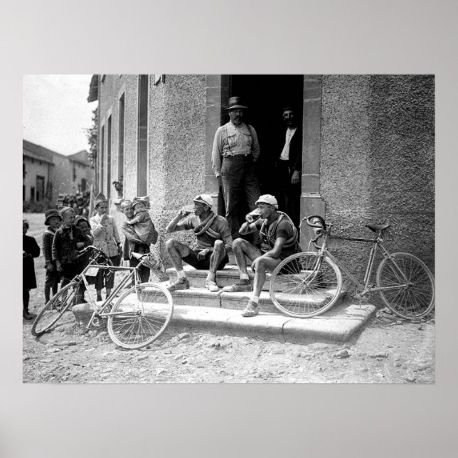 Poster Tour de France 1921 Après L'Étape Bière (Devant)