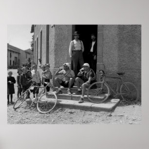Poster Tour de France 1921 Après l'étape Heure de la bièr