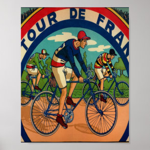 Poster Tour De France Vintage