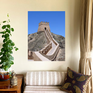 Poster Tour de la Grande Muraille - Extrémité ouest