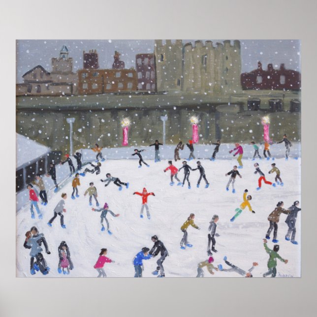 Poster Tour de la patinoire de Londres 2015 (Devant)