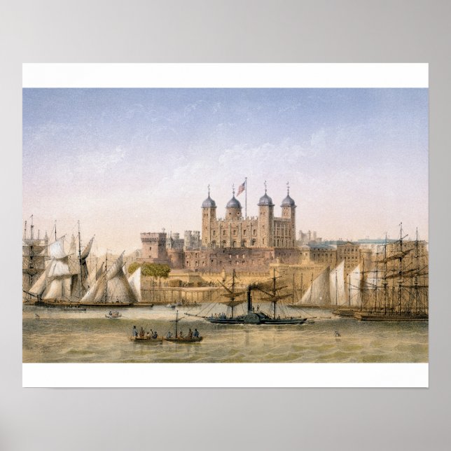 Poster Tour de Londres, c.1862 (colour litho) (Devant)