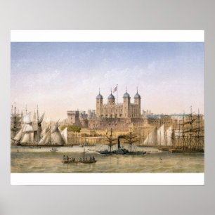 Poster Tour de Londres, c.1862 (litho de couleur)