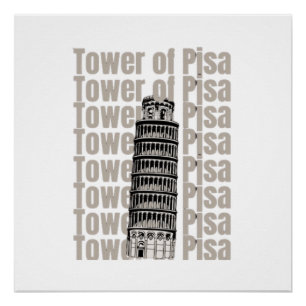 Poster Tour de Pise