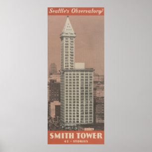 Poster Tour de Smith, l'observatoire de Seattle