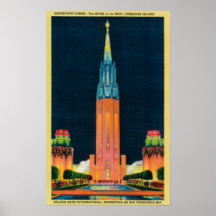 Poster Tour d'exposition, La flèche vers le soleil