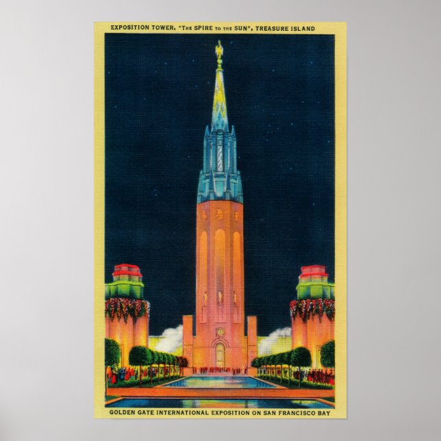 Poster Tour d'exposition, La flèche vers le soleil (Devant)