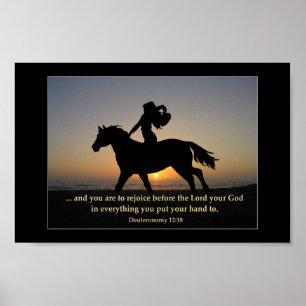 Poster Tour du coucher du soleil