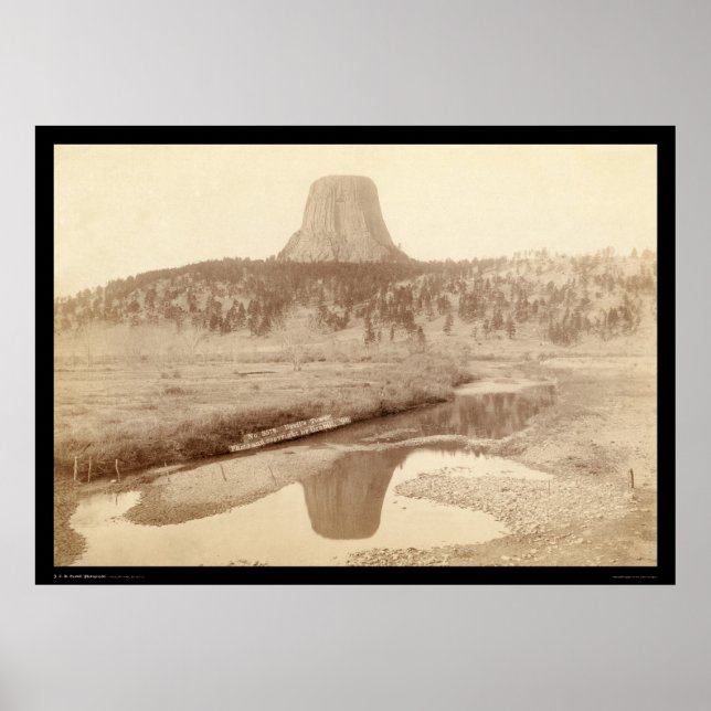 Poster Tour du Diable WY 1890 (Devant)