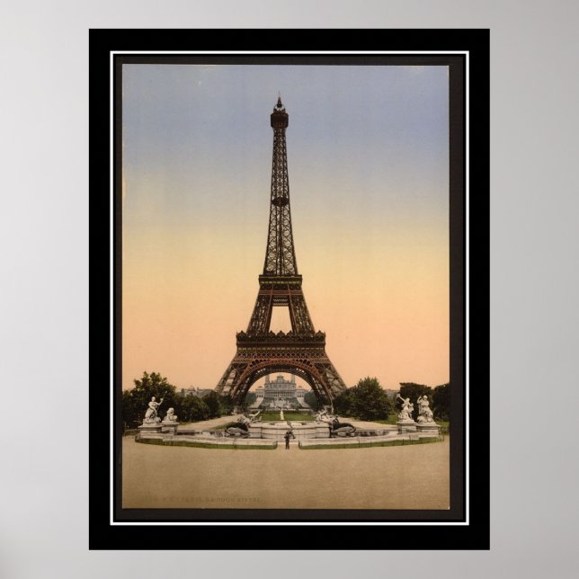 Poster Tour Eifel 1904 Imprimer (Devant)